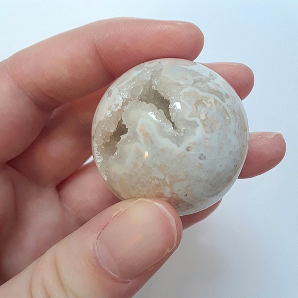 Plume Agate Sphere - Picture 4 of 7